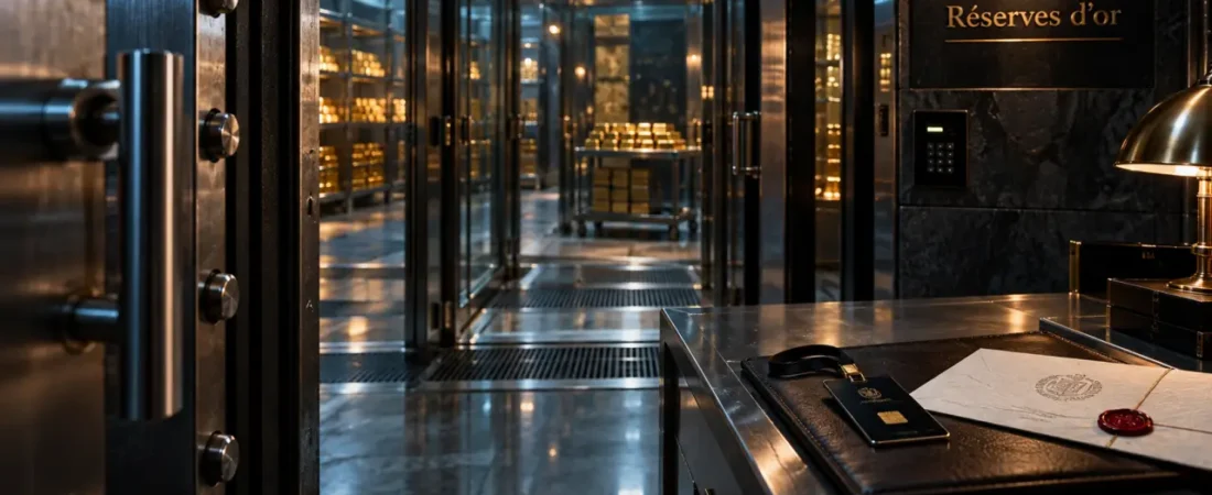 Chambre forte de la Banque de France : l’or n’est qu’une partie de ce qu’elle protège